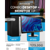 HP ProDesk 600 G4, Intel Core i5-8500T, 8GB/1TB HDD + Monitor + teclado + mouse + adaptador wifi